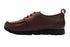 【arui_toe 3955BL ブルーレッド】本革コンフォートモカシンデッキシューズ